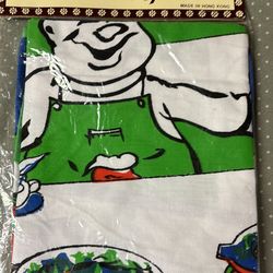 Vintage  Cotton Apron Chef theme  New in unopened package