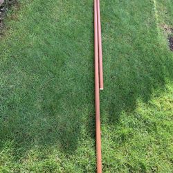 Curtain rod. 94- in 53- in . $5 for each 