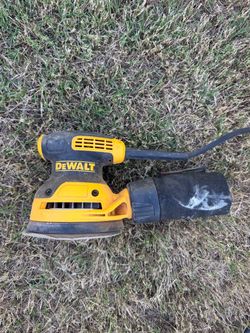Dewalt orbital sander