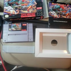 Super Nintendo SNES Street Fighter II Complete In Box 