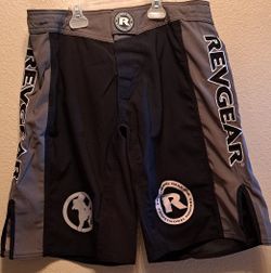 REVGEAR Fighting UFC MMA Shorts Krav Maga Worldwide Size S Small 30
