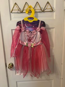 Halloween Girls Fairy Princess Costume Dress Size 5-6