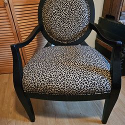 Leopard Print Chair