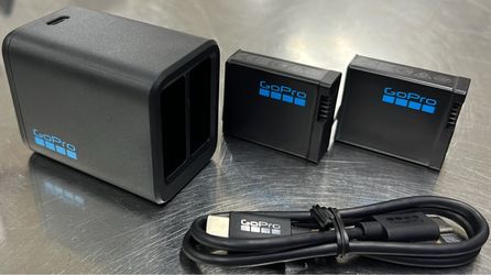 GoPro Dual Battery Charger with Two Enduro Batteries - Model: ACTB1