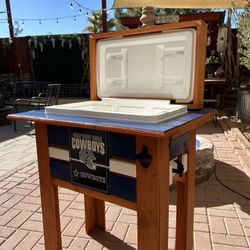 NFL, Wood Ice Chest, Football, Man Cave, Favorite Sport, Custom Made, Fan  Approved! 