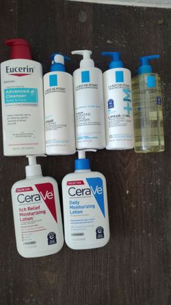 Lotions cleansers(New) CeraVe La Roche posay
