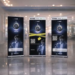 Roll Up Banners  Pop Up Retractable