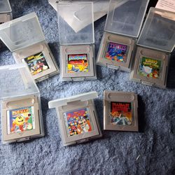 Nintendo Game Boy Cartridge Lot of 7