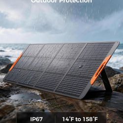 ZOUPW 200W Portable Solar Panel for Power Station,23.5% Efficiency Mono Foldable Solar Charger with 4 Kickstands for Jackery 1000 V2/Bluetti/EcoFlow