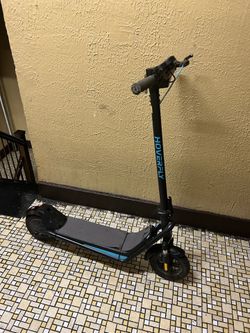 Rebuilt, electric scooter