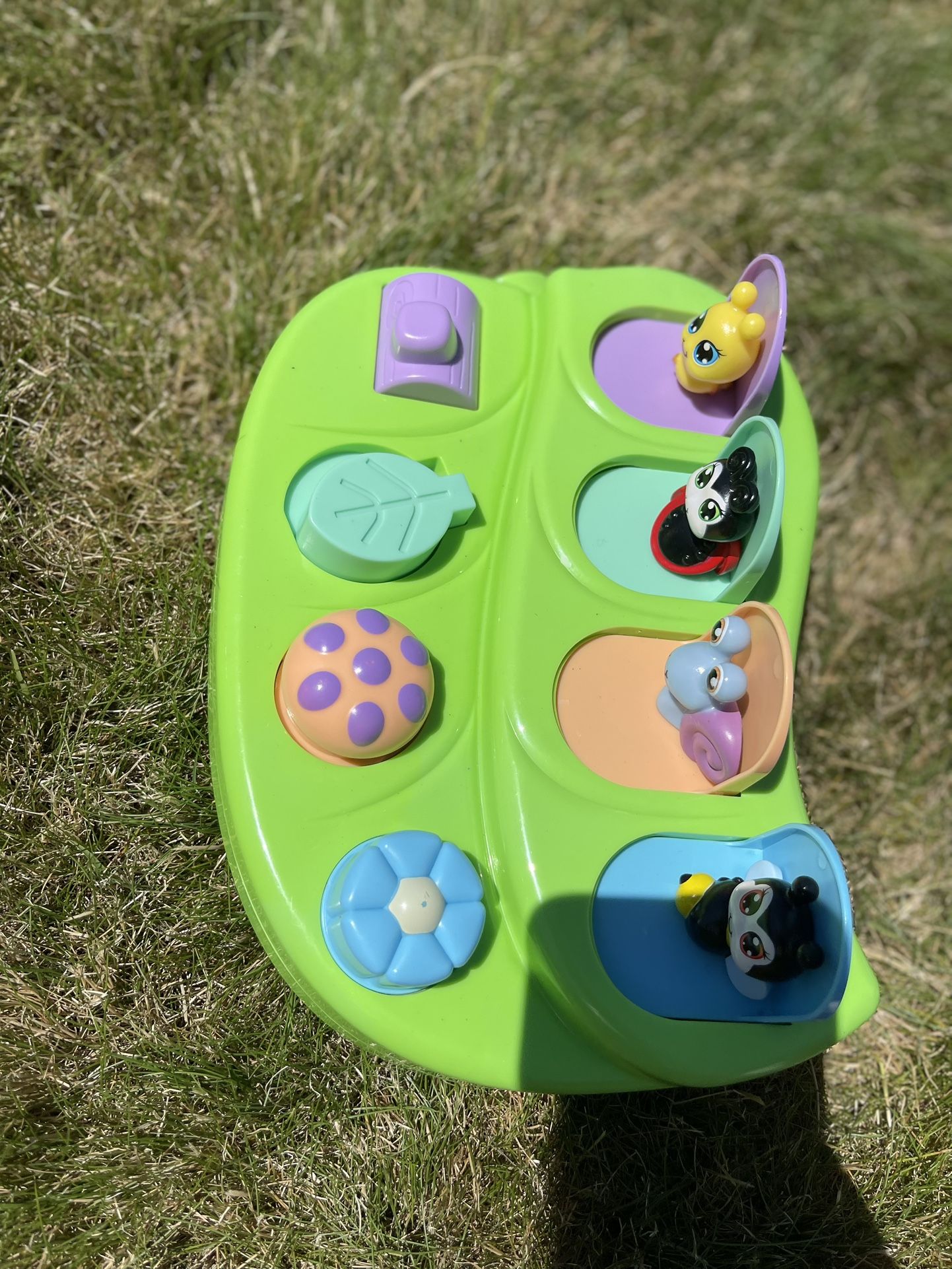 Pop up baby toy, cause and affect teaching toy