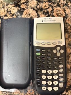 TI-84 plus texas instruments calculator