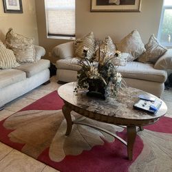 Sofa Set and Center Table