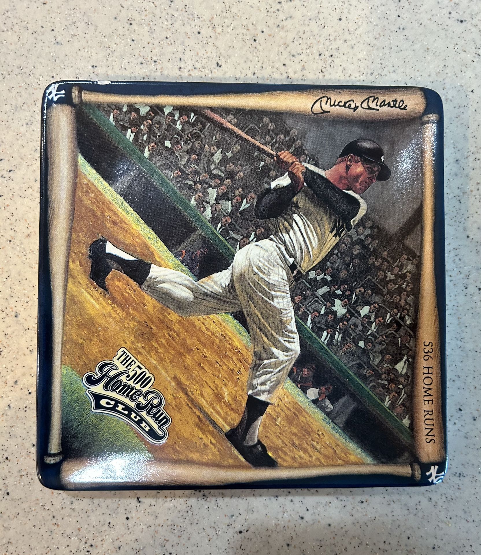 Mickey Mantel 500 Home Run Club Playe