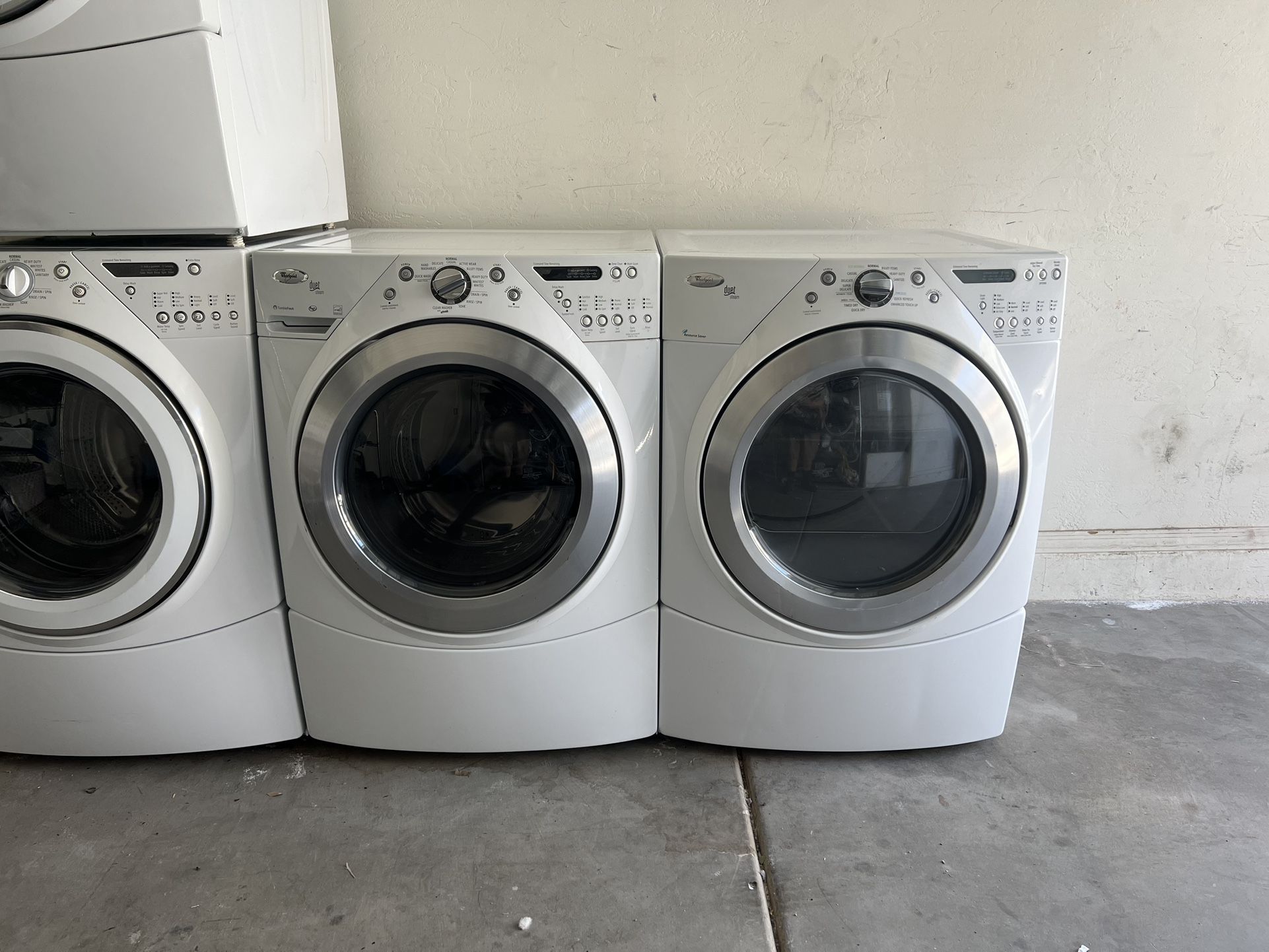 FRONT LOAD LARGE CAPACITY WASHER & DRYER WORKING GREAT! DELIVERY AVAILABLE!