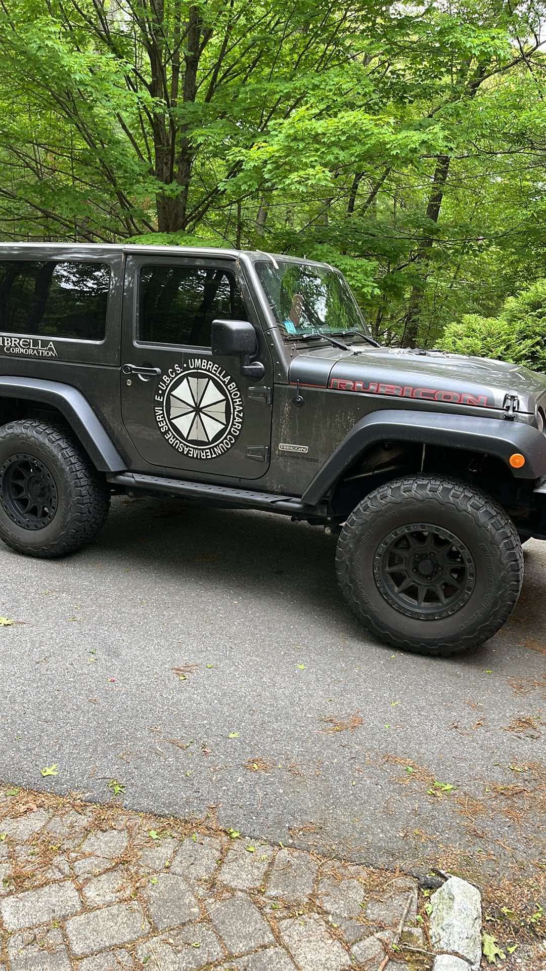 OPR Fender Flares; Front And Rear (07-18 Jeep Wrangler JK)