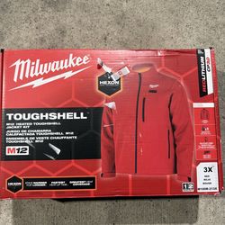 Milwuakee m12 toughshell heated jacket sz3x kit