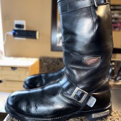 🔥Red Wing #988 Motorcycle Black Leather Boots (size 14)🔥