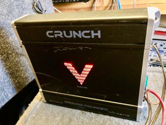 CRUNCH 1100 Watts BASSS” Amplifier 