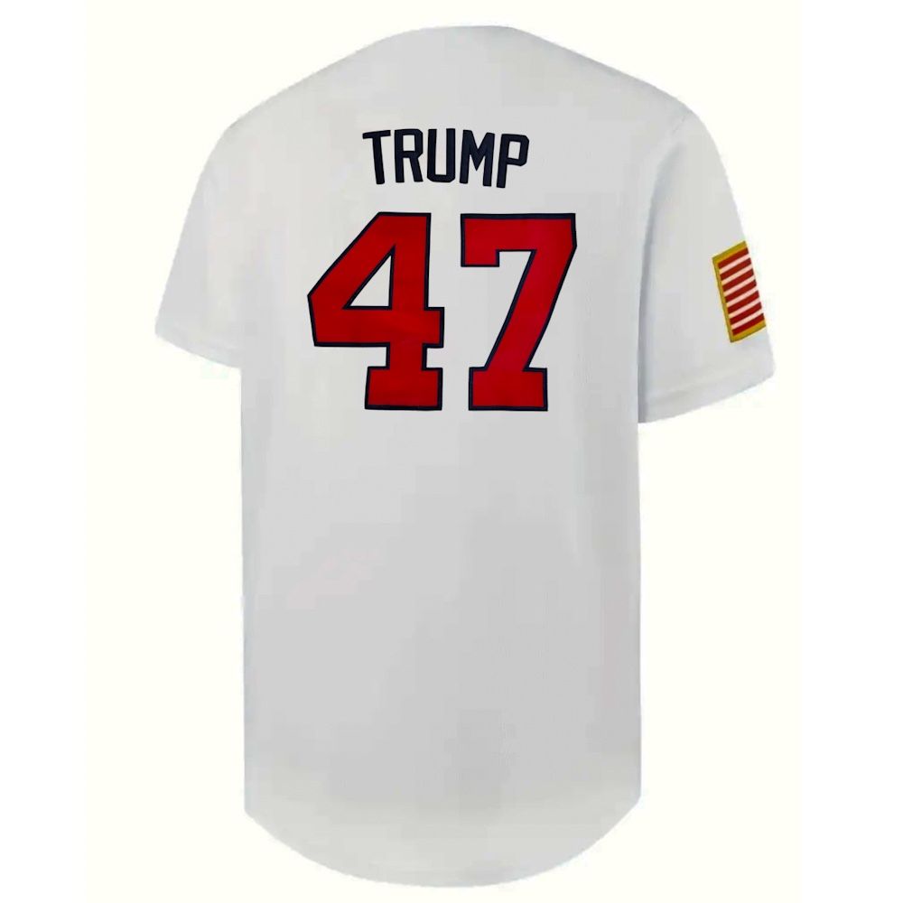 Trump 47 Baseball Unisex Embroidered Jersey