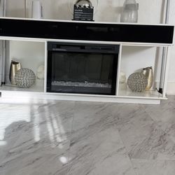 Fire Place Tv Stand 
