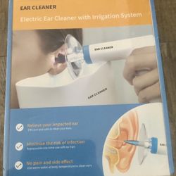 Ear Wax Removal, Electric Ear Cleaning Kit with Light