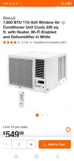 Lg air conditioner