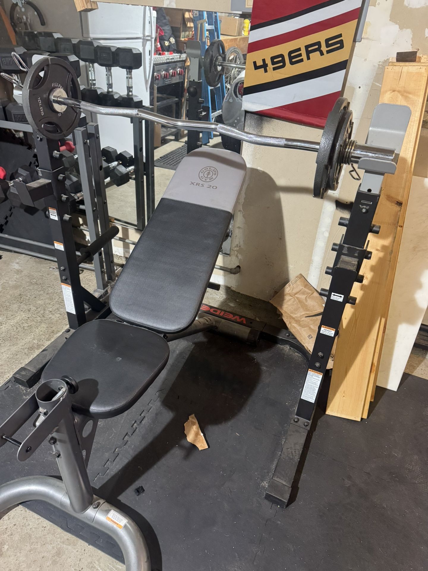 Weight Bench With Weights