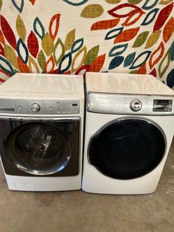 Set jumbo electric dryer laundry