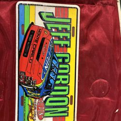 Jeff Gordon License Plate 