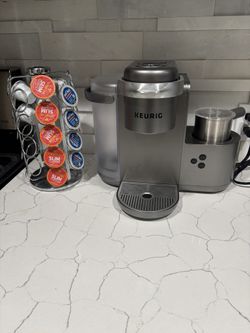 Keurig Latte and Cappuccino Maker (and Coffee Pod Carousel)