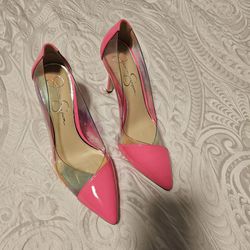 Pink Women Heels