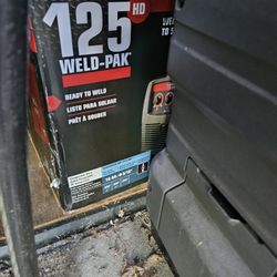 125 Amp Weld-Pak 125 HD Flux-Cored Welder with Magnum 100L Gun, Flux-Cored Wire, 115V

New In Box