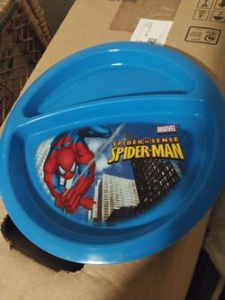 Spiderman plate