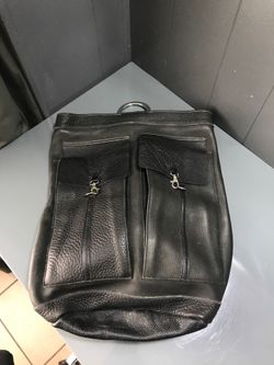 the sea wolf Leather Backpack black limited Edition #12 /1936