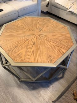 Octagon family room table