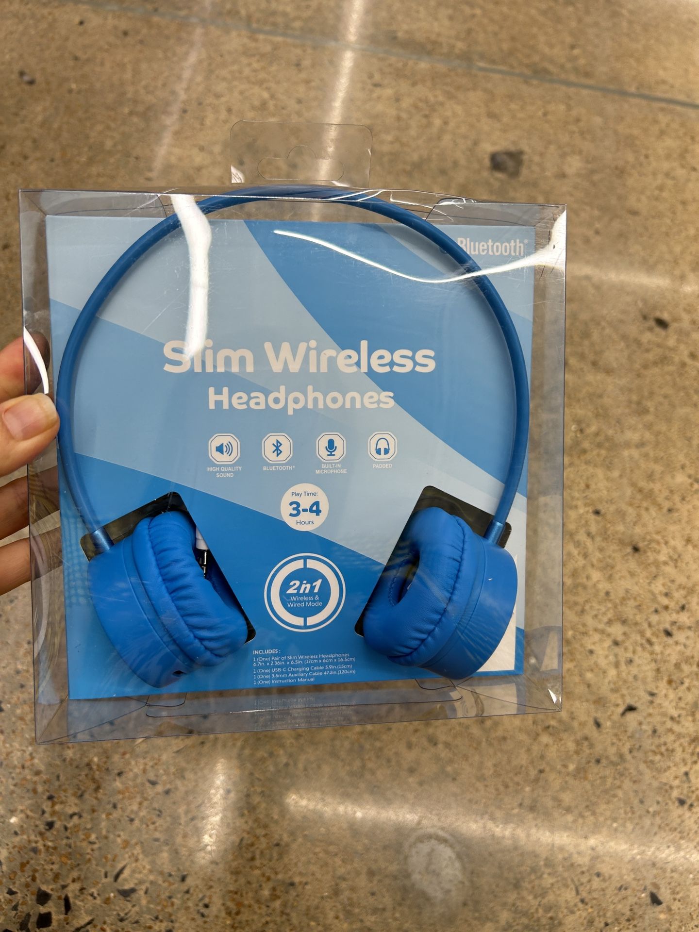 NWT Slim Wireless headphones