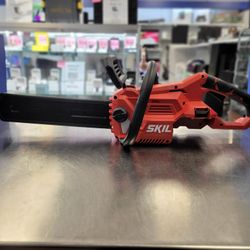 skil 40v 14in cordless chainsaw with 1 battery &charger (new)  