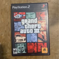 PlayStation  2 Grand Theft Auto 3 