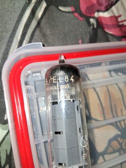 2 Hewlett Packard 6BQ5 EL84 Audio Vacuum Tube