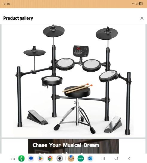 Brand New AiJoy Electronic Drum Set
