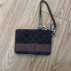 COACH 40754 Legacy Signature Wristlet Wallet
