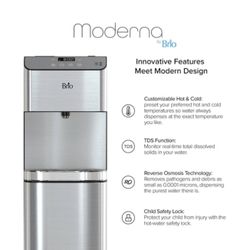 Brio Moderna Touchless 4-Stage Reverse Osmosis Bottleless Water