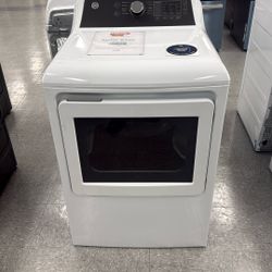 GE® 7.4 cu. ft. Capacity Electric Dryer with Up To 120 ft. Venting and Sensor Dry