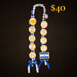 Guatemala Graduation Lei