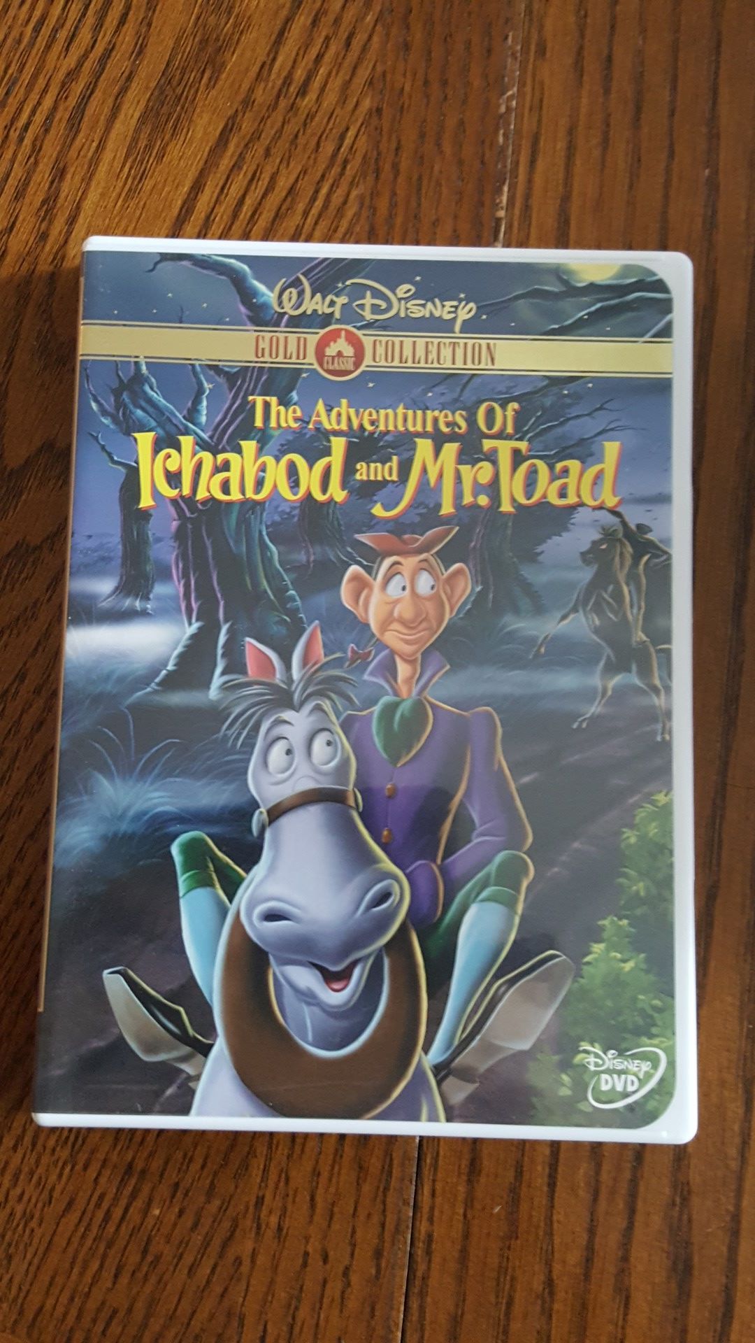 Walt Disney's The Adventures of Ichabod and mr. Toad DVD