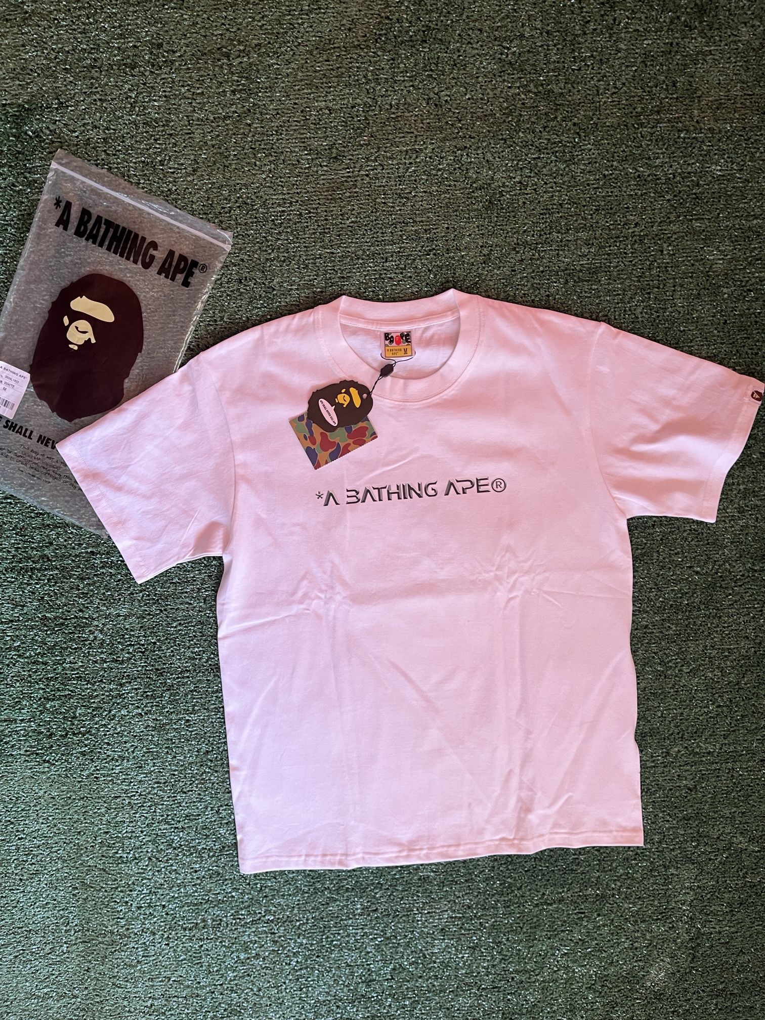 White Bape Tee