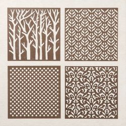 Stamping Up Basic Pattern Stencil - Retired
