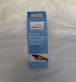 Walgreens Cool 'n Heat Finger Injury Splint Kit