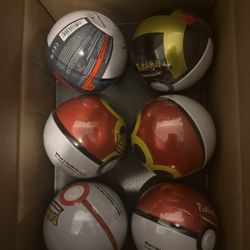 Pokemon tcg costco 6x pokeball tins 18 booster card packs factory sealed